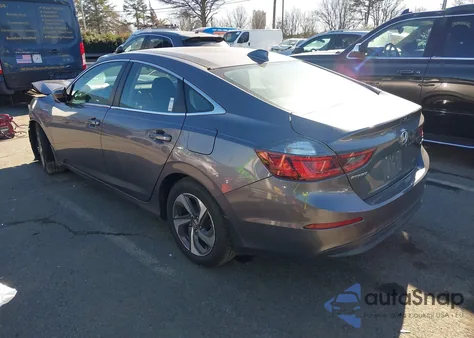 2019 Honda Insight Ex из США, поврежденный, VIN 19XZE4F58KE005492